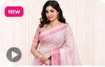 Alpona Soft Pink Saree